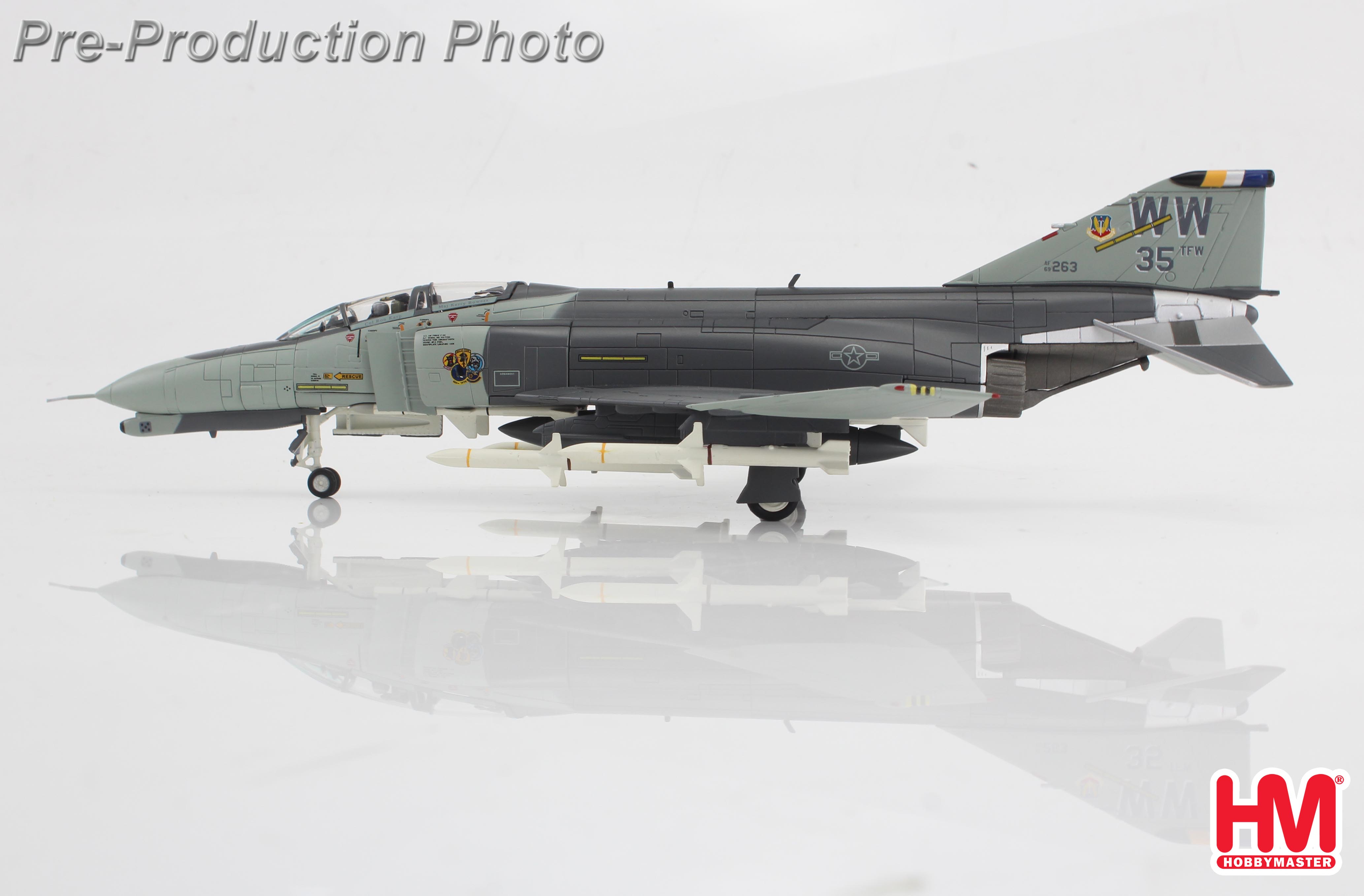 F-4G Wild Weasels 69-7253, 561 TFS/35 TFW, George AFB, 1991